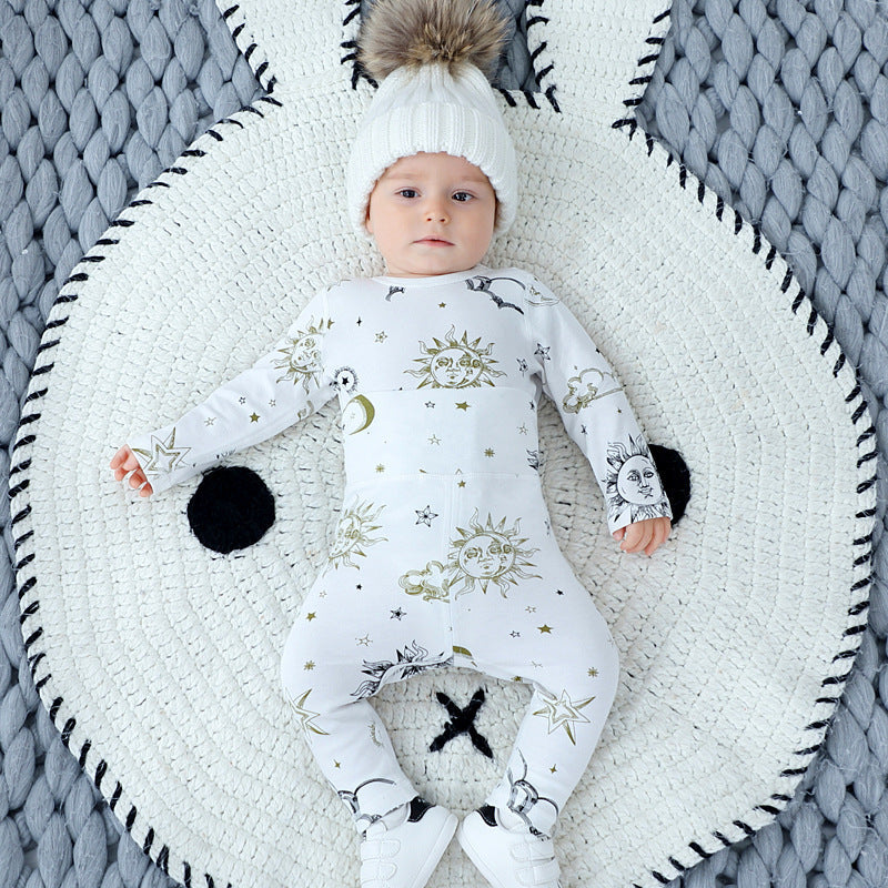 Discover the Comfort and Style of Our Baby Clothes Hoodie Crawling Suit
